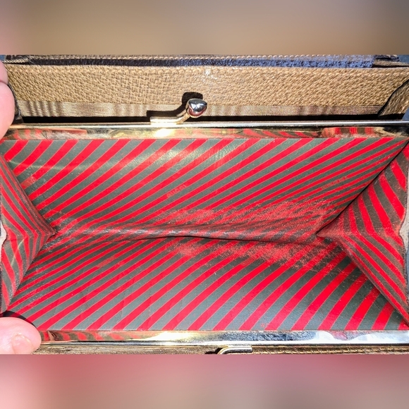 PROJECT - Vintage Gucci Canvas Wallet with Kisslock Coin Pouch - Picture 7 of 11